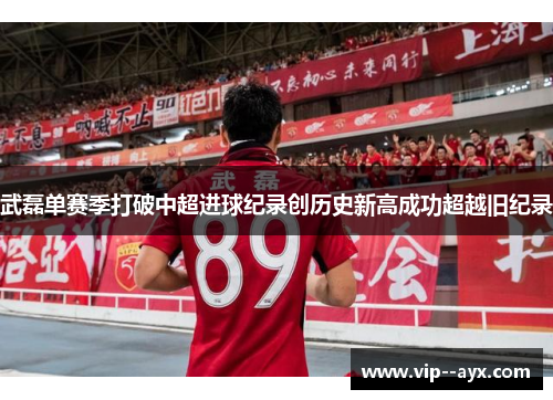 武磊单赛季打破中超进球纪录创历史新高成功超越旧纪录